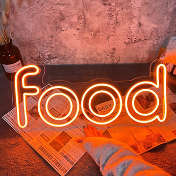 LED Neon Cafe & Restaurant Signs - Aha Neon®