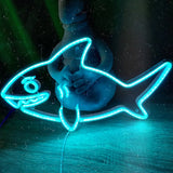 Baby Shark Neon Sign - Aha Neon®