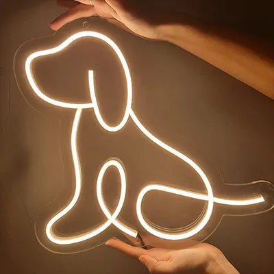 Neon Sign - Dog