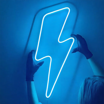 Lightning Bolt Neon Sign - Aha Neon®