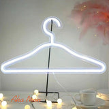 Hanger Neon Bedroom Sign - Aha Neon®