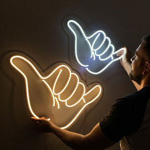 Shaka Neon Light - Aha Neon®