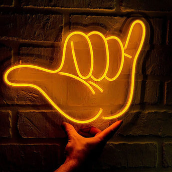 Shaka Neon Light - Aha Neon®