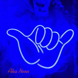 Shaka Neon Light - Aha Neon®