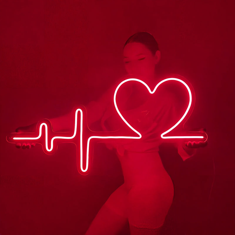 Load image into Gallery viewer, Heartbeat Pulse Neon Light Sign -2
