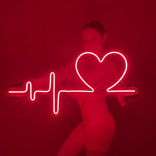 Heartbeat Pulse Neon Light Sign -2