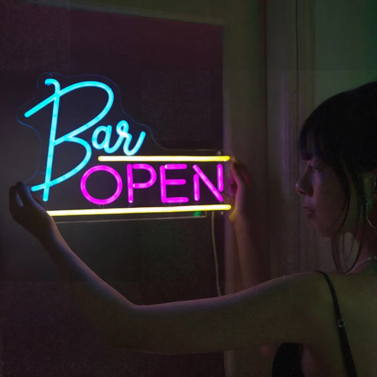 Bar Open Neon Light Sign -1