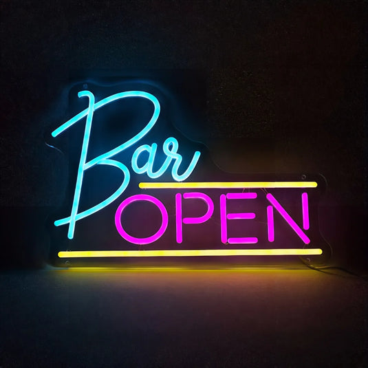 Bar Open Neon Light Sign -2