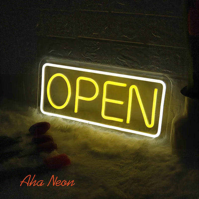 Load image into Gallery viewer, Neon Open Business Sign -2
