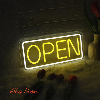 Neon Open Business Sign - 3