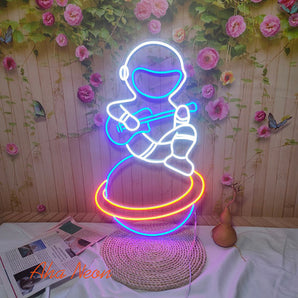 Neon Sign Astronaut - 2