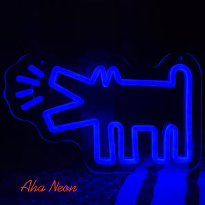 Barking Dog Neon Sign - Aha Neon®