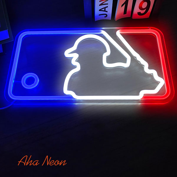 Load image into Gallery viewer, Baseball Player Neon Sign - 2
