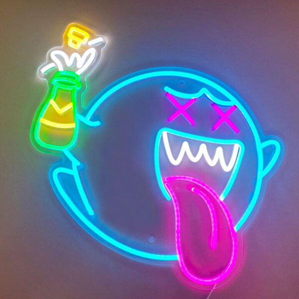 Load image into Gallery viewer, Boo Neon Sign - 1
