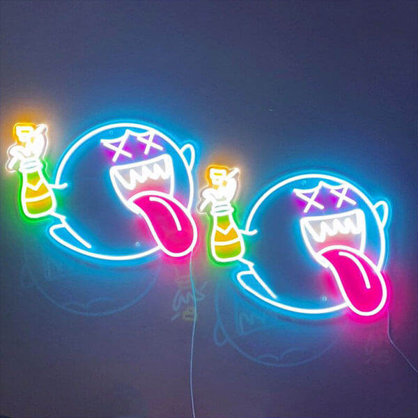 Load image into Gallery viewer, Boo Neon Sign - 2
