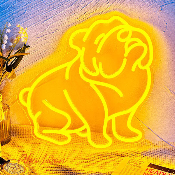Load image into Gallery viewer, Bull Dog Neon Sign - 2

