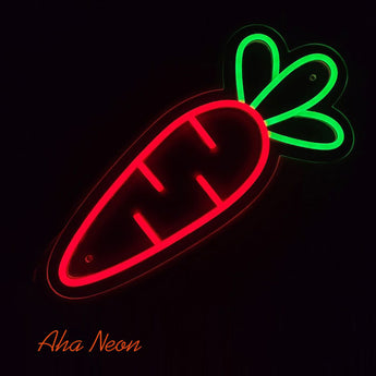 Carrot Neon Sign - Aha Neon®