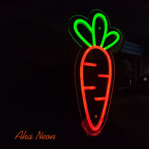 Carrot Neon Sign - Aha Neon®