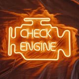 Check Engine LED Neon Sign - Aha Neon®