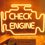 Check Engine LED Neon Sign - Aha Neon®