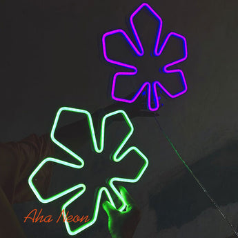 Сhestnut Leaf LED Neon Sign - Aha Neon®