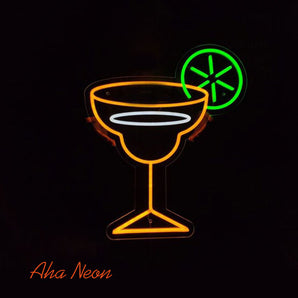 Cocktail Neon Sign - Aha Neon®