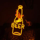 Cold Beer Neon Sign - Aha Neon®