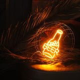 Cold Beer Neon Sign - Aha Neon®