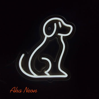 Dog Neon Sign - Aha Neon®