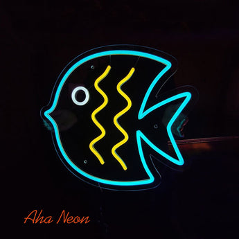 Fish Neon Wall Art - Aha Neon®