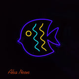 Fish Neon Wall Art - Aha Neon®