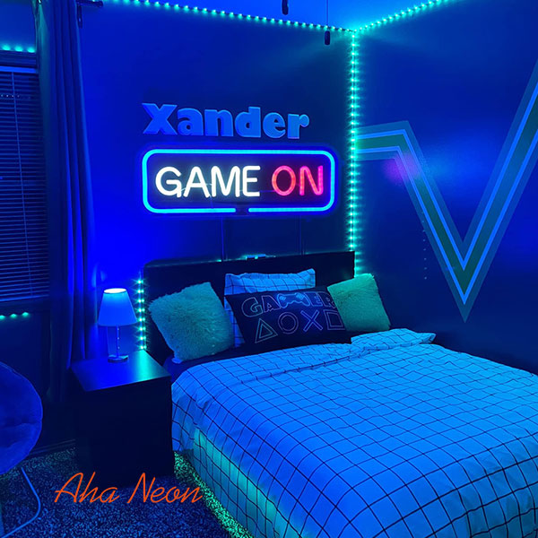 Load image into Gallery viewer, Game On Neon Sign - 2
