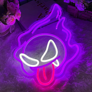 Gastly Neon Sign - Aha Neon®