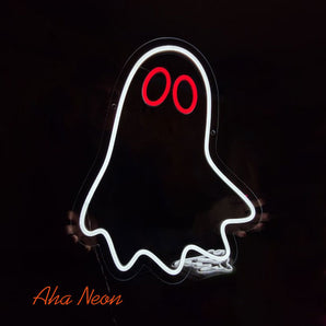 Ghost Neon Light Sign - Aha Neon®