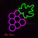 Grapes Neon Sign - Aha Neon®