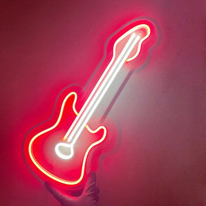 Guitar Neon Light - Aha Neon®