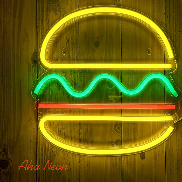 Load image into Gallery viewer, Hamburger Neon Sign - 3
