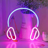 Headphone Neon Sign - Aha Neon®