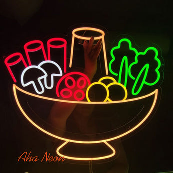 Hotpot Neon Business Sign - Aha Neon®