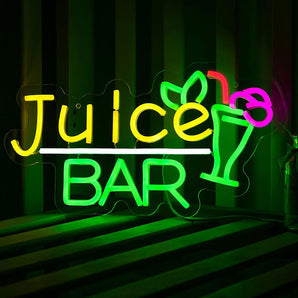 Juice Bar Neon Sign - Aha Neon®