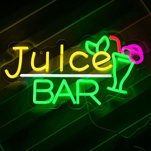 Juice Bar Neon Sign - Aha Neon®