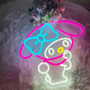 Kawaii Neon Wall Art