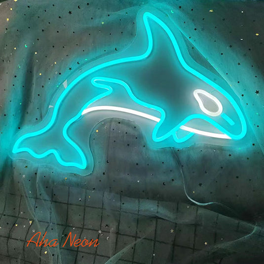 Killer Whale Neon Sign - 4