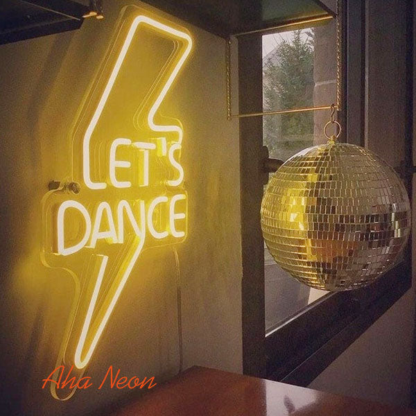 Load image into Gallery viewer, Let&#39;s Dance Neon Sign - 1

