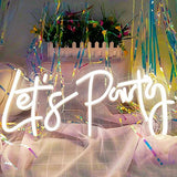 Let's Party Neon Light Sign - 5