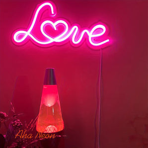 Love Neon Wedding Sign - Aha Neon®