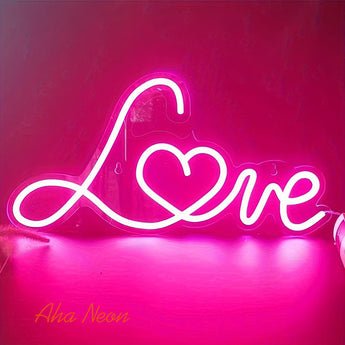 Love Neon Wedding Sign - 4