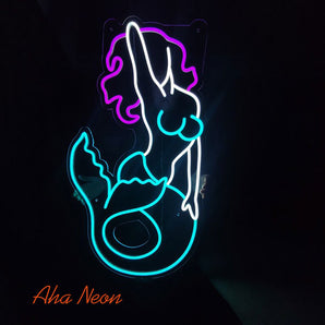 Mermaid Neon Sign - Aha Neon®