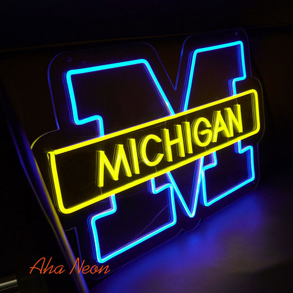 Load image into Gallery viewer, Michigan Neon Sign - 3
