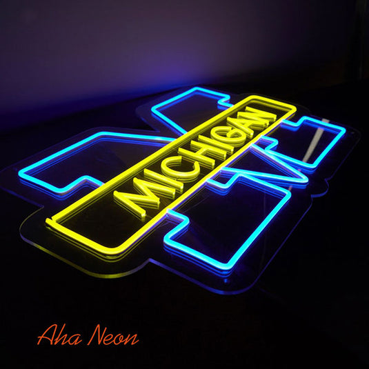 Michigan Neon Sign - 5